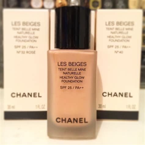 Chanel N12 Rose Les Beiges Healthy Glow Foundation Broad